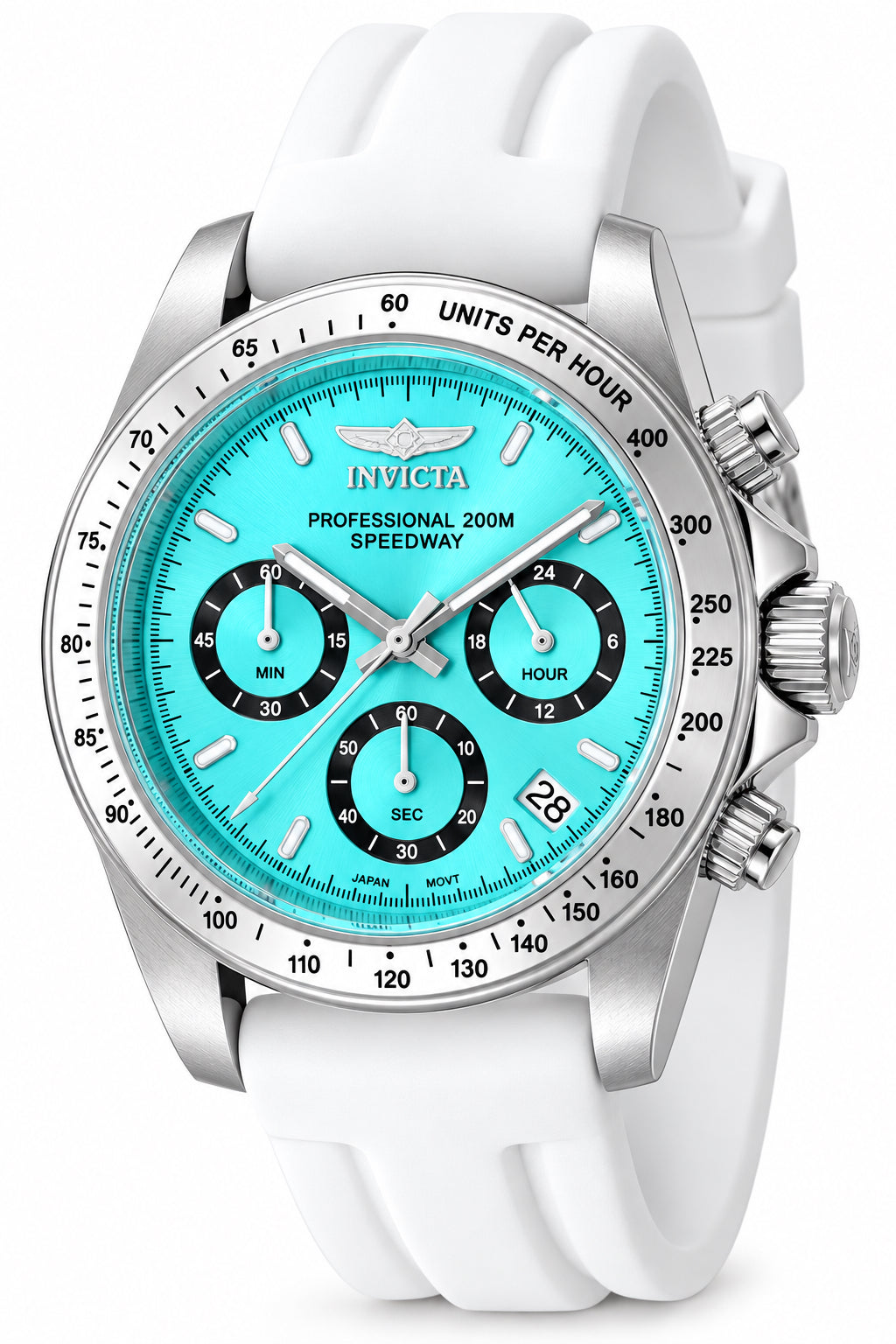 RELOJ INVICTA PARA HOMBRE 50489 SPEEDWAY BLANCO